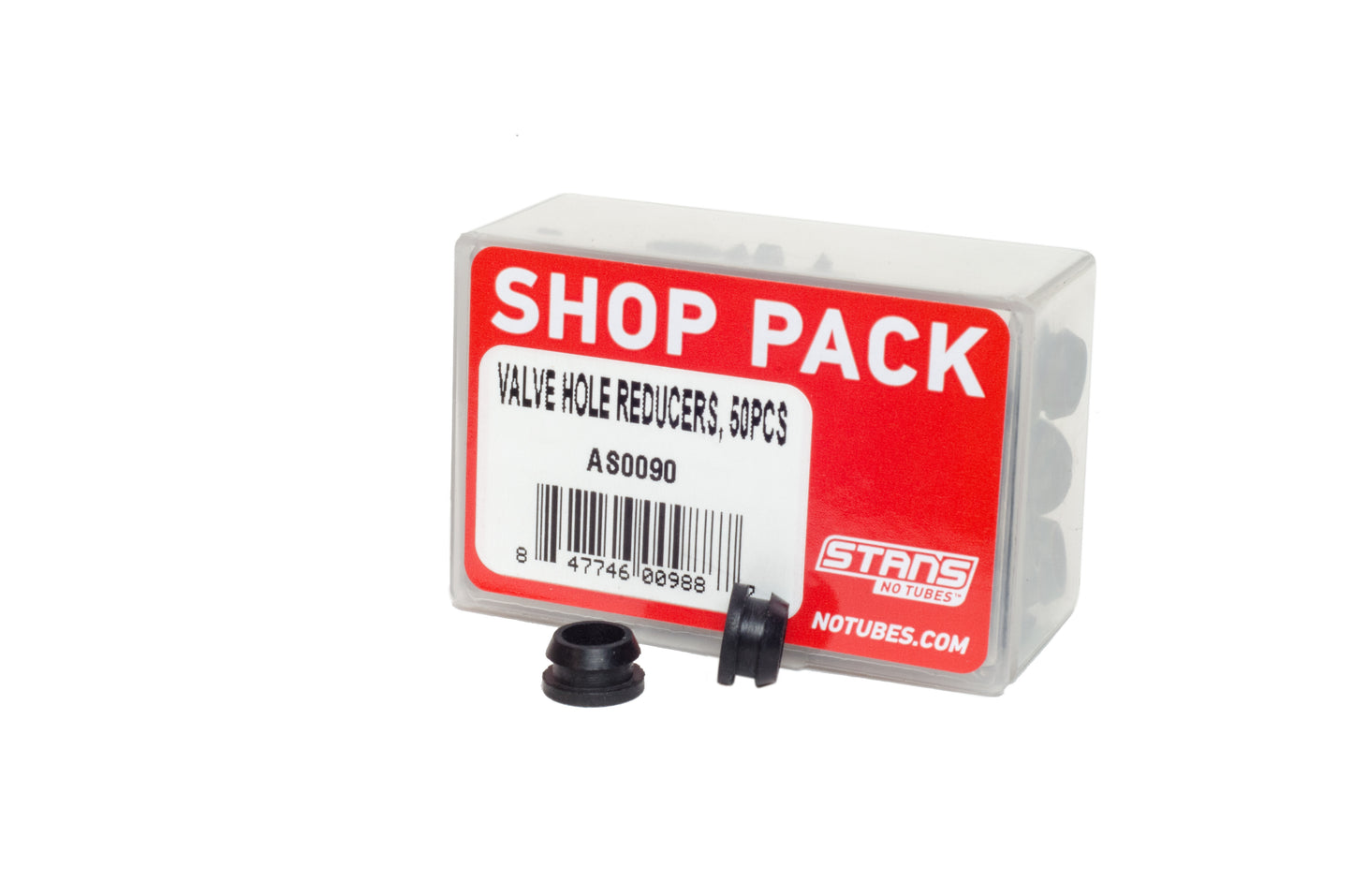 Stans NoTubes Réducteurs de trou de valve Shop Pack (50 pièces)