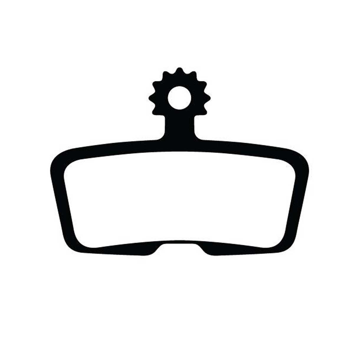 ASHIMA-HALBMETALLBELÄGE – SRAM-CODE/AVID-CODE/SHIMANO XT M755/M756