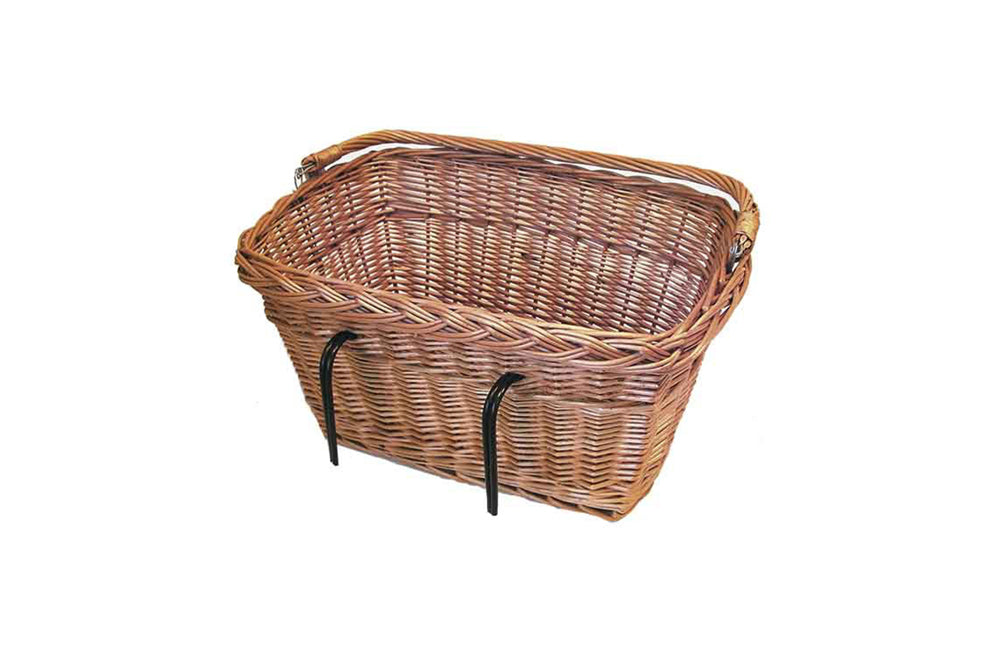 Basil DAVOS FRONT/REAR BASKET NATURE