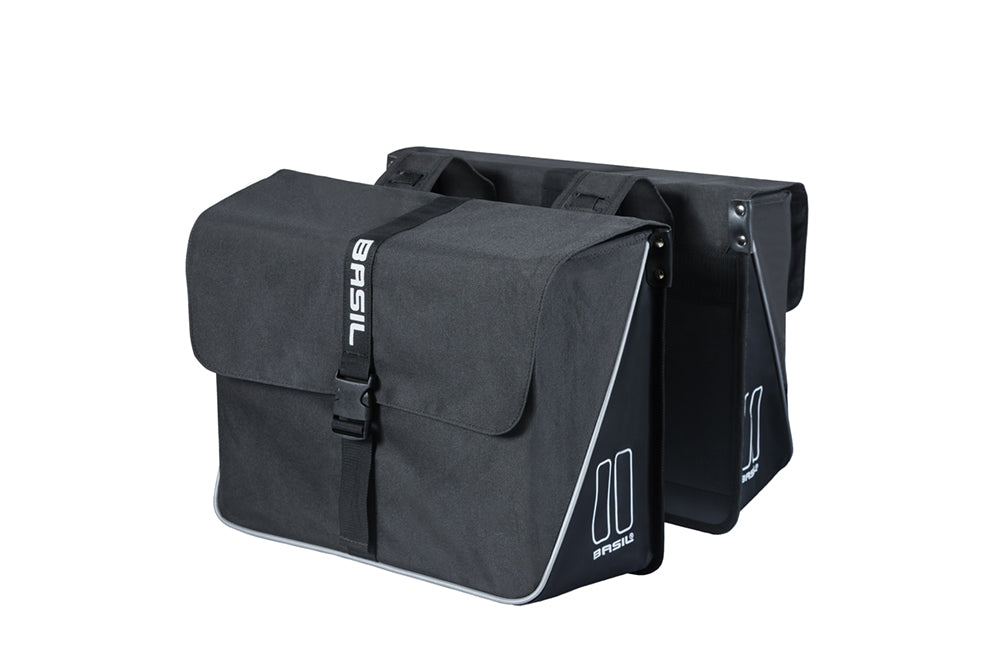 Basil BASIL FORTE DOUBLE BAG BLACK/BLACK