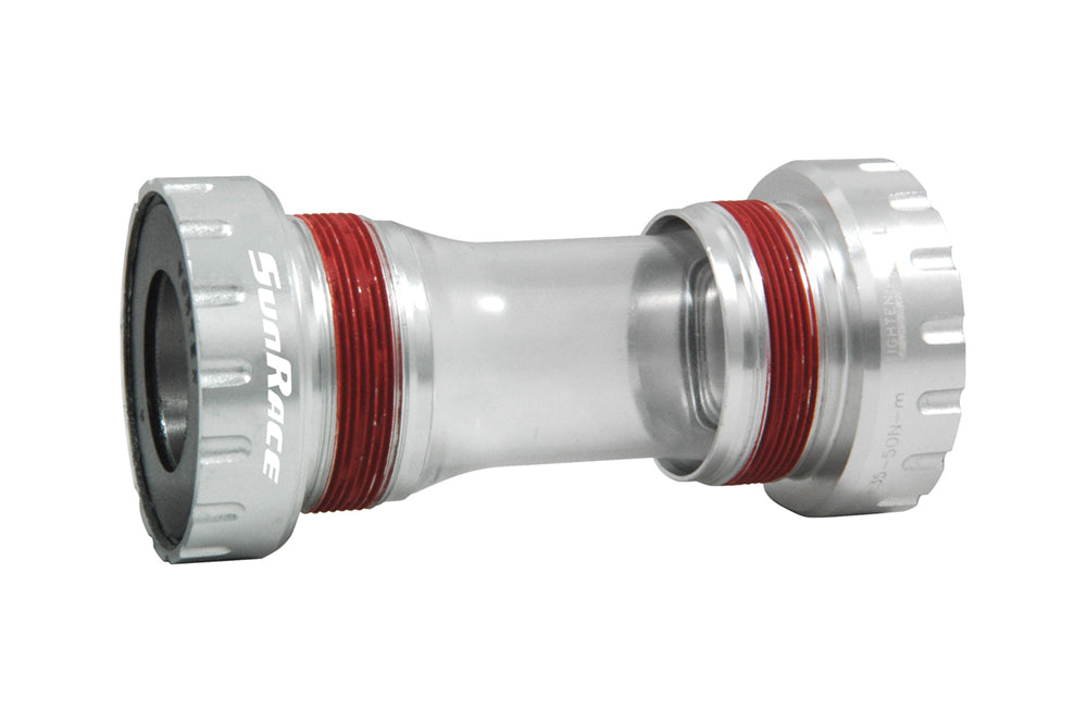 SUPPORT DE PÉDALIER FILETÉ EXTERNE Sunrace POUR AXE VTT 24MM