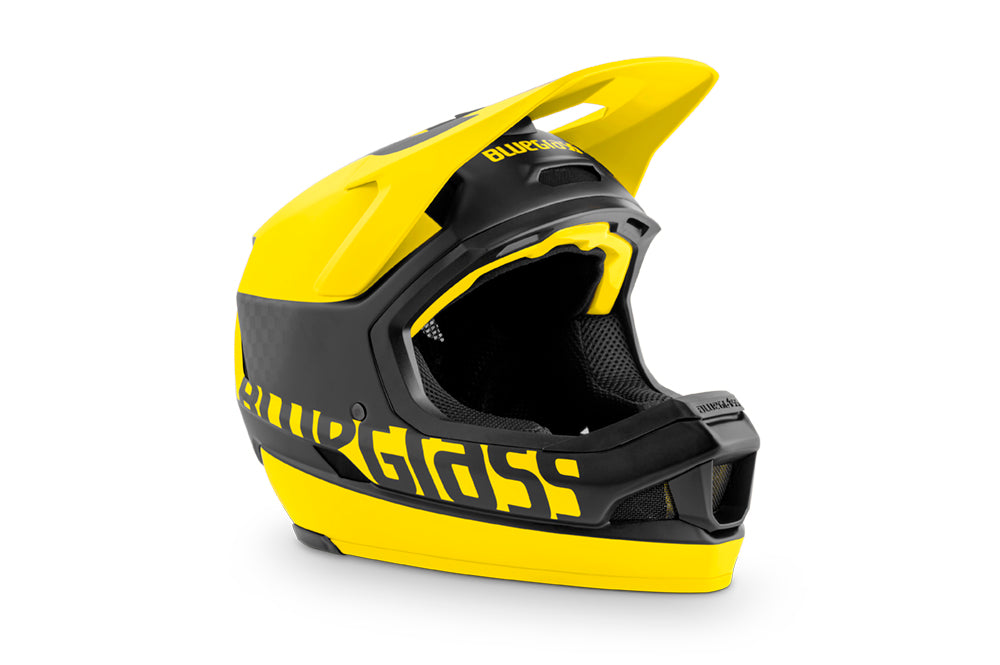 Bluegrass LEGIT CARBON HELM – SCHWARZ & GELB (MATT)