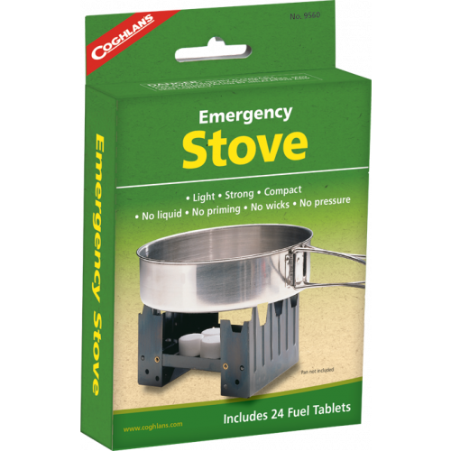 Coghlans Solid Fuel Stove with 24 Tablets