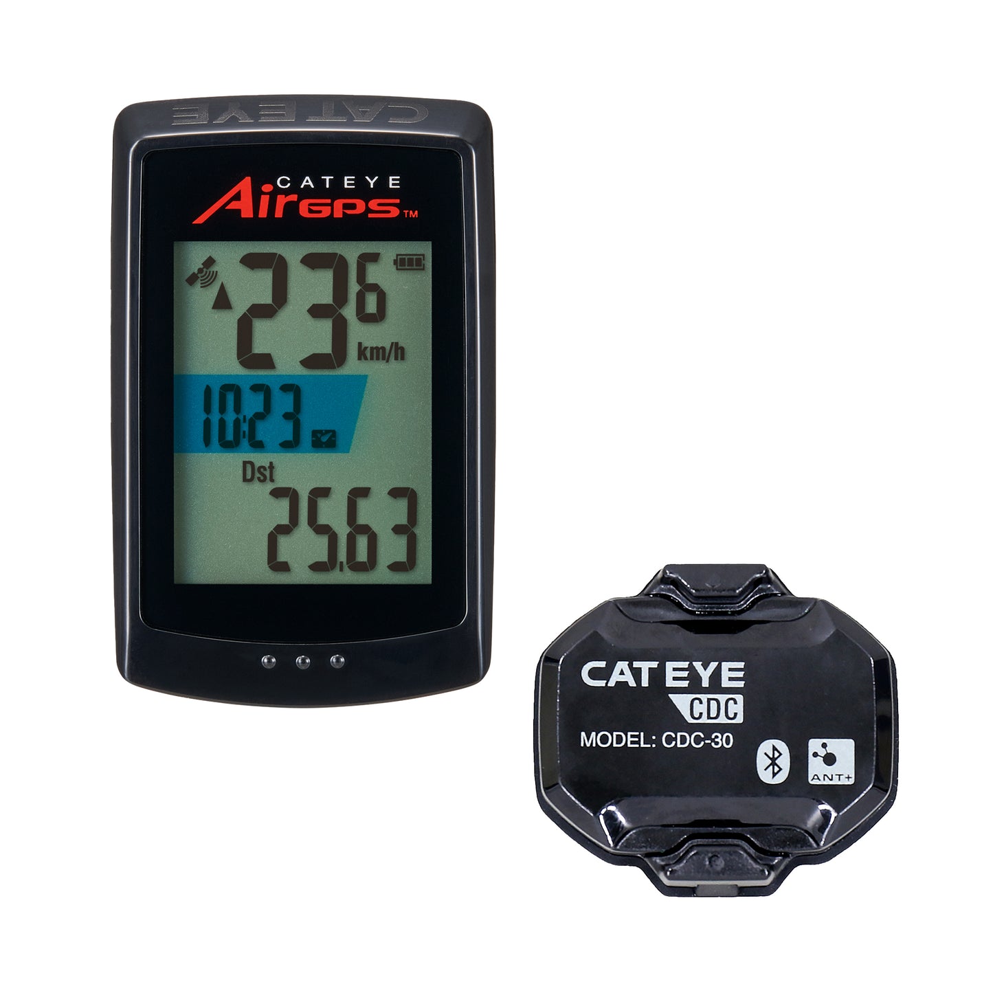 ORDINATEUR DE CYCLE GPS CATEYE AIR AVEC CAPTEUR DE CADENCE