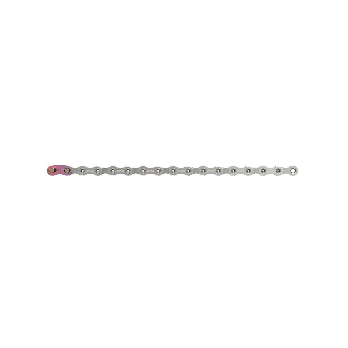 CHAÎNE SRAM PC X01 EAGLE HOLLOWPIN 126 MAILLONS POWERLOCK 12 VITESSES