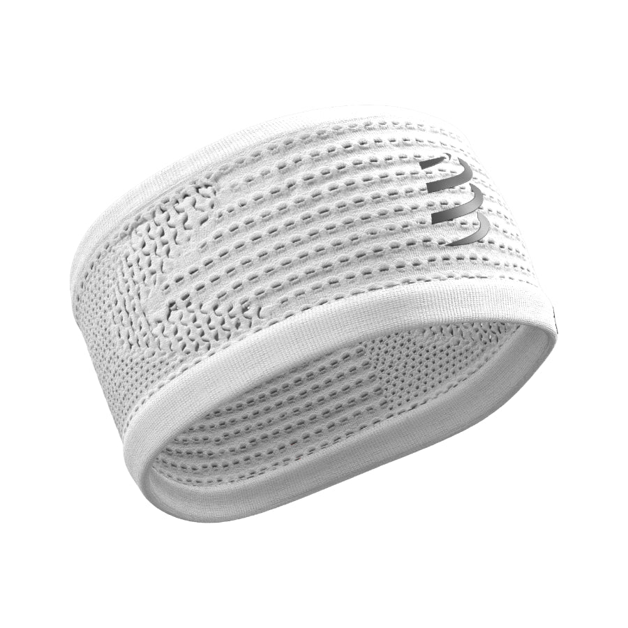 Bandeau Compressport On/Off - Blanc - Taille Unique - LARGE