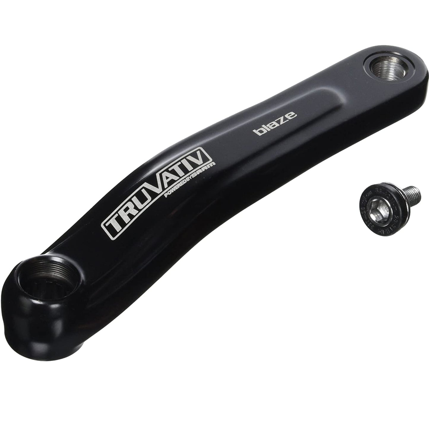 TRUVATIV SPARE - CRANK LEFT ARM BLAZE POWERSPLINE 175MM PITCH BLACK