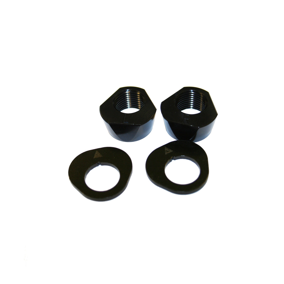 LOOK SPARE - TRILOBE NUTS AND WASHERS FOR ZED 2 CRANKS L/H & R/H (COMPLETE SET)