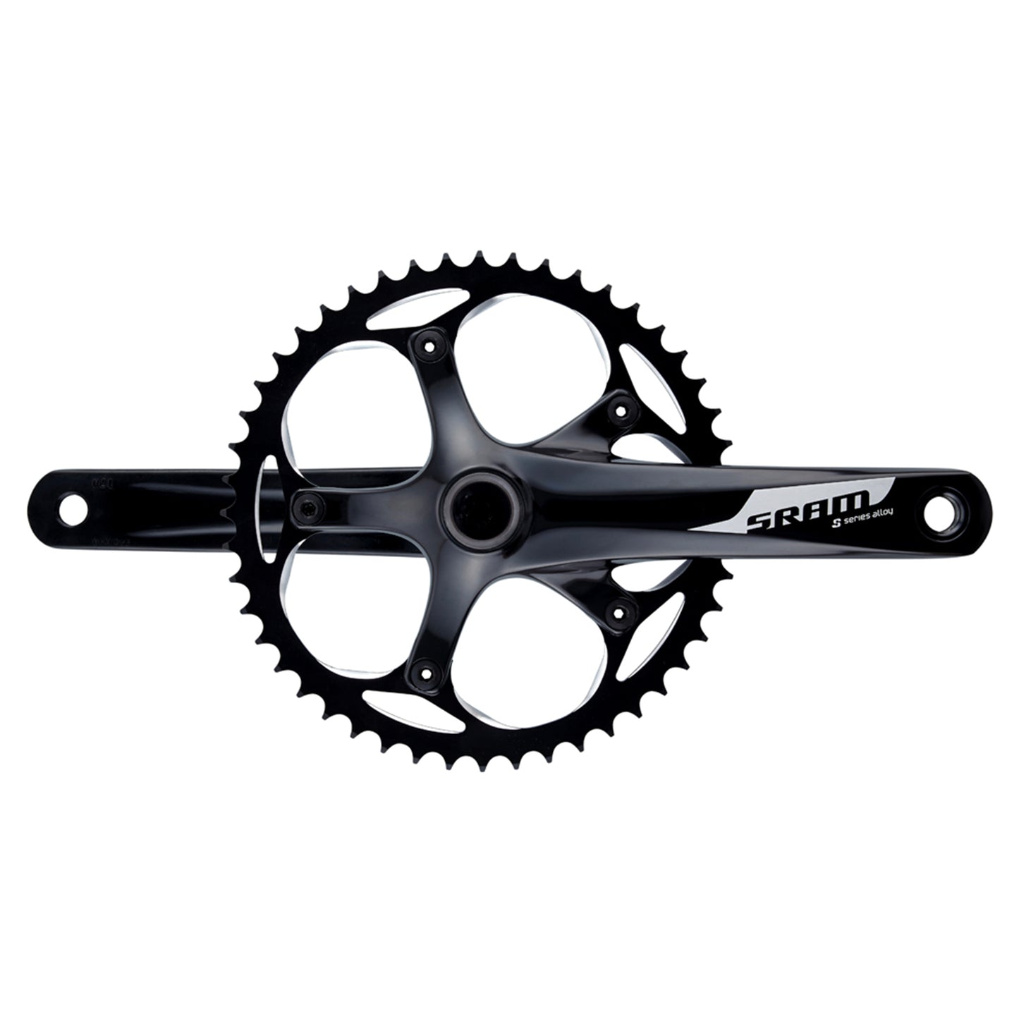 SRAM CRANK SET S300 1.1 COURIER MIRROR BLACK GXP CUPS 68MM