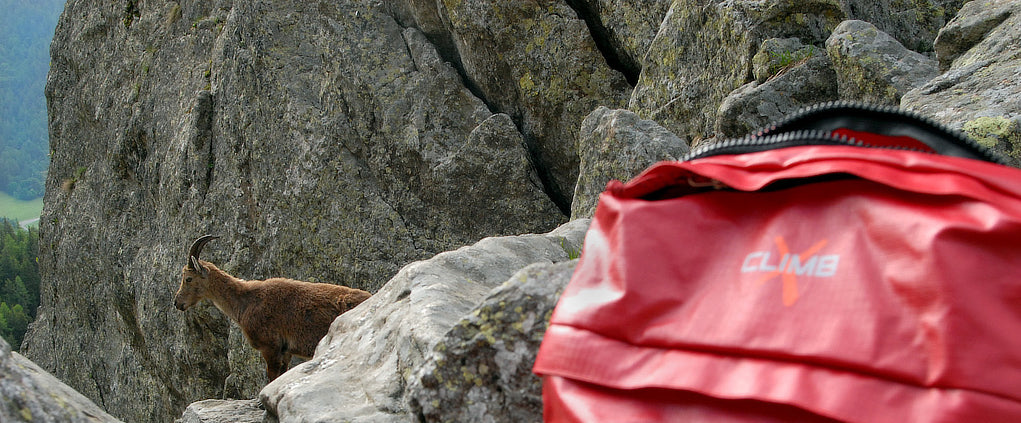 CLIMBX SEILTASCHE – ROT