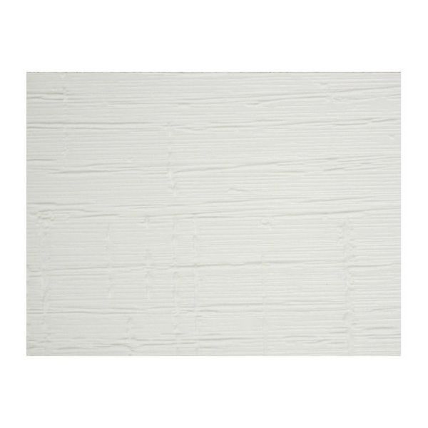 Selbstklebende Zierleiste, gesägt, Kristallweiß, 60 mm x 10 m