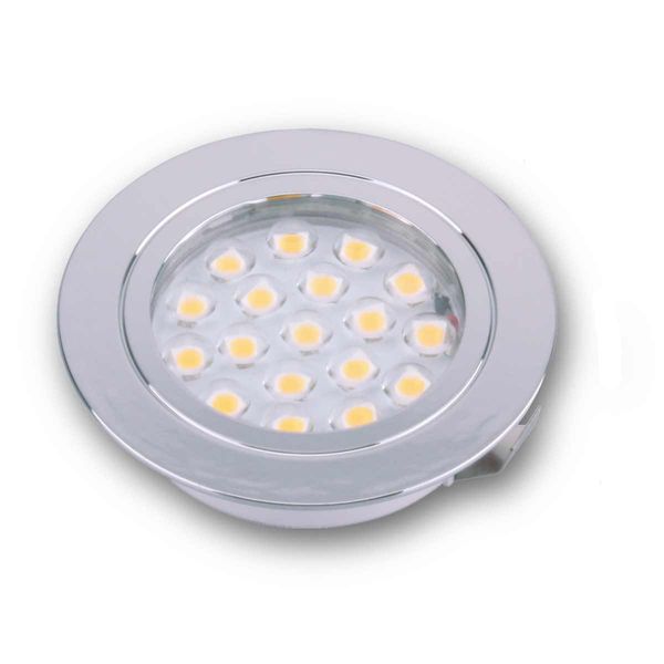 Downlight Encastrable Dimmable 68mm (12V / 1,56W / Blanc Chaud / IP20)