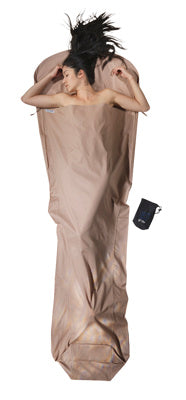 Cocoon Mumieneinlage aus Bio-Baumwolle – Erde