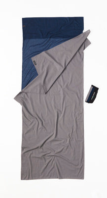 Drap de Voyage Cocoon en Coton - Touareg/Gris Éléphant