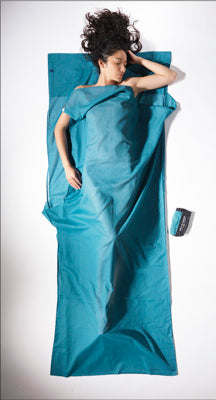 Insect Shield® en coton égyptien
Drap de Voyage - Bleu Laguna