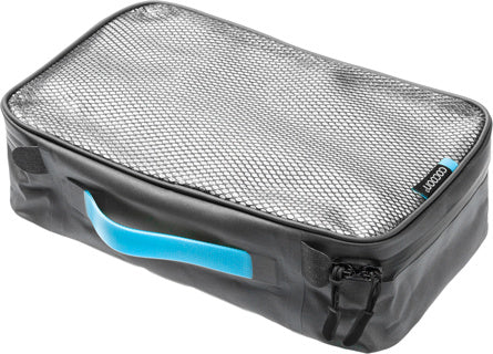 Medium Packing Cube with Laminated Net Top - Grey/Blue