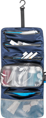 Trousse de Toilette Suspendue en Soie - Ciel Nocturne