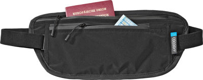 Secret Silk Waist Wallet - Black