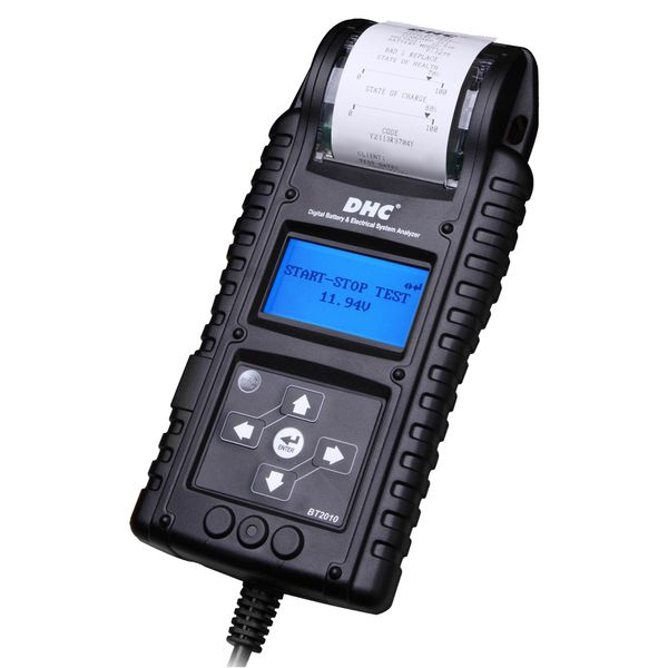 Testeur de batterie DHC 6V/12V, imprimante intégrée 12V/24V