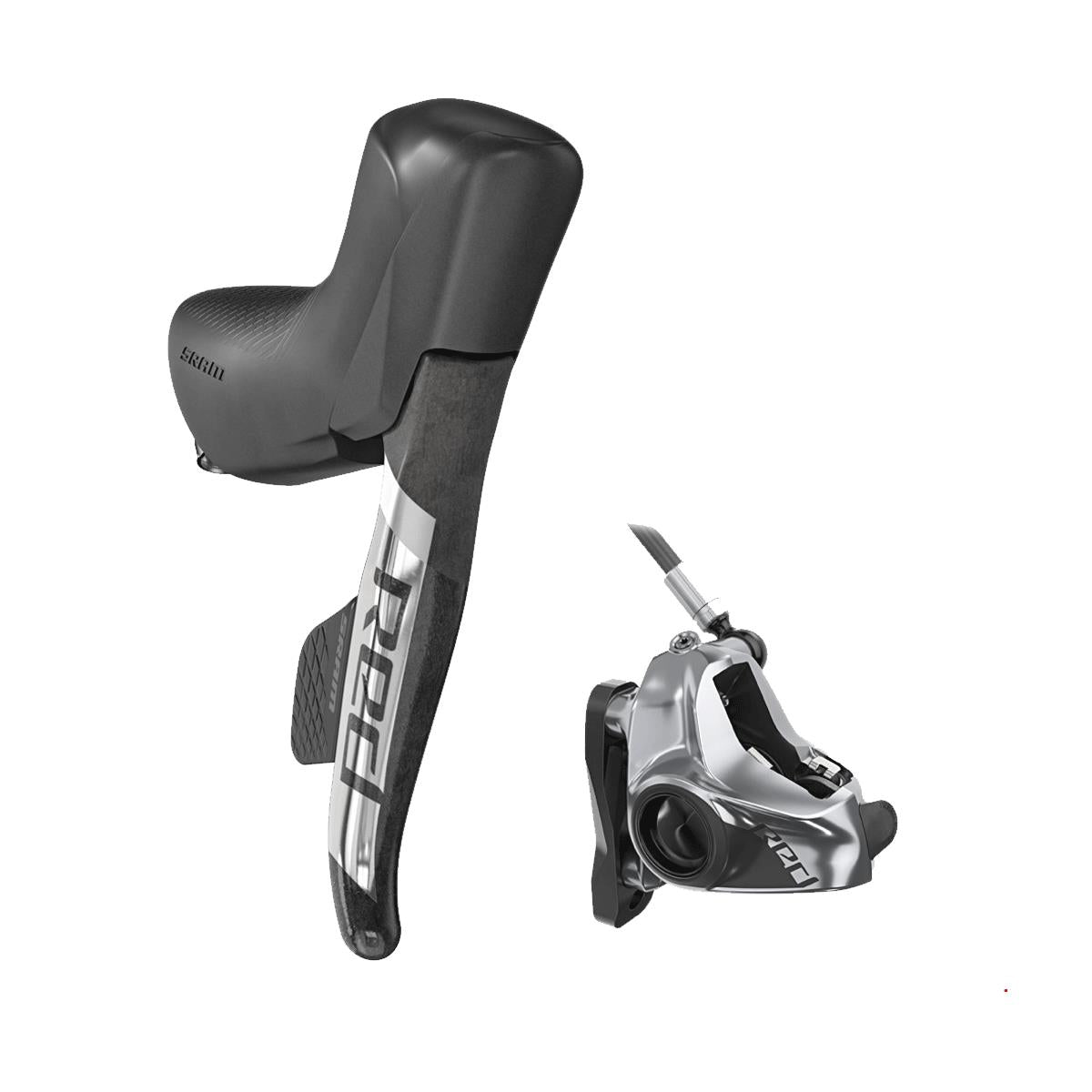 SRAM SHIFT/HYDRAULIC DISC BRAKE RED ETAP AXS D1 STEALTHAMAJIG CONNECTED (UK) FRONT BRAKE/LEFT SHIFT 950MM W/ POST MOUNT TI HARDWARE (ROTOR & BRACKET SOLD SEPARATELY)