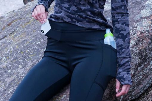 Bouteille d'eau FlipBelt Arc Blanc/Vert 6oz