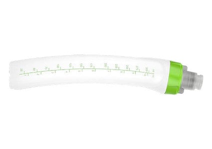 FlipBelt Arc Wasserflasche Weiß/Grün 300ml