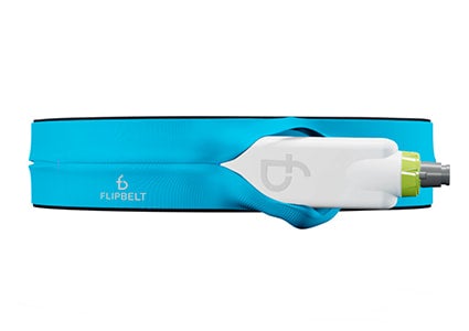 FlipBelt Arc Wasserflasche Weiß/Grün 300ml