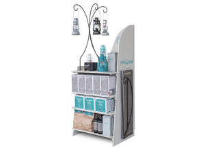 Présentoir de point de vente pour demi-palettes Feuerhand