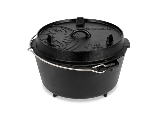 Petromax 7.5L Cast Iron Dutch Oven With Legs FT9