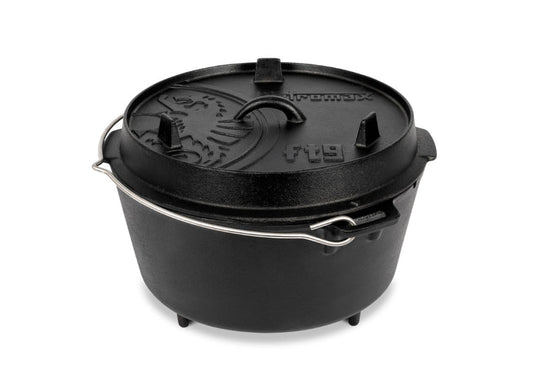 Petromax 7,5 l Schmortopf aus Gusseisen mit Beinen FT9