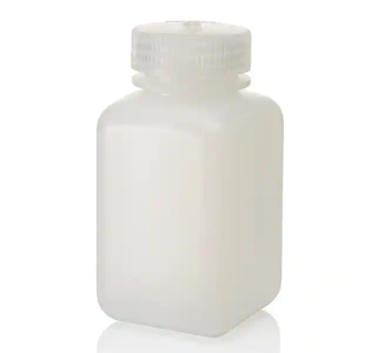 NALGENE - HDPE Wide Mouth Square Bottles