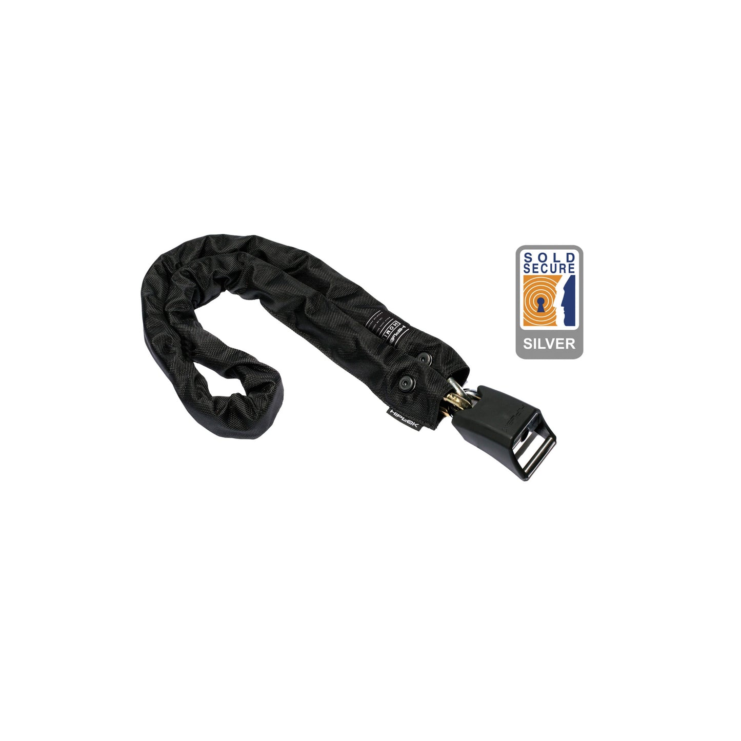 HIPLOK HOME CHAINE ANTIVOL ARGENT 8MM X 120CM (ARGENT VENDU SECURISE)