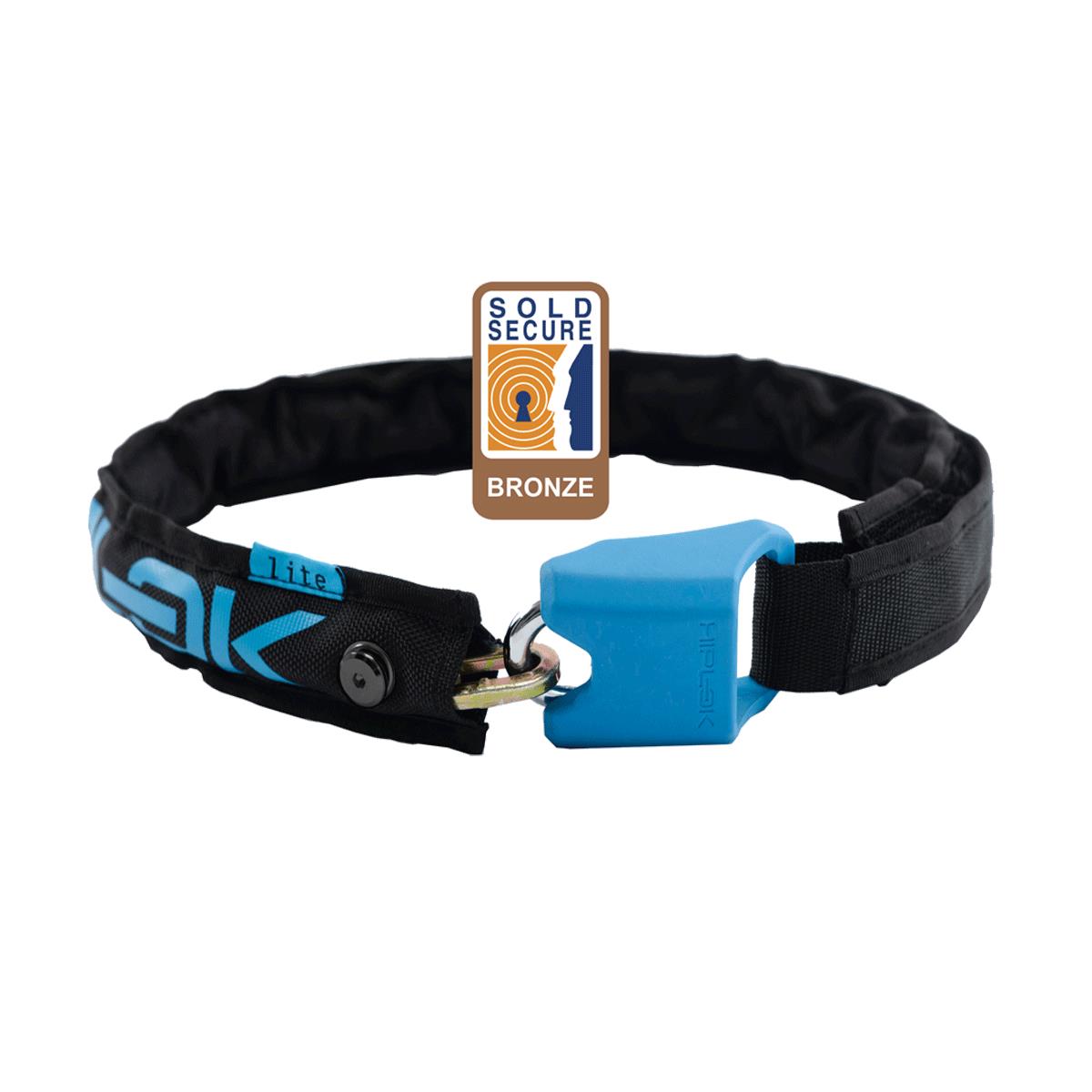 HIPLOK LITE CHAÎNE ANTIVOL PORTABLE 6MM X 75CM - TAILLE 24-44 POUCES (BRONZE VENDU SÉCURISÉ)