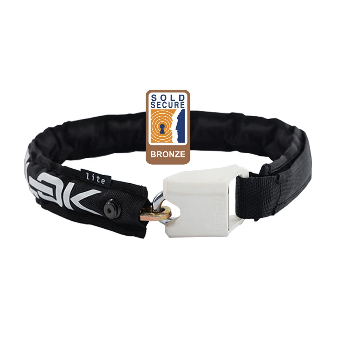 HIPLOK LITE CHAÎNE ANTIVOL PORTABLE 6MM X 75CM - TAILLE 24-44 POUCES (BRONZE VENDU SÉCURISÉ)