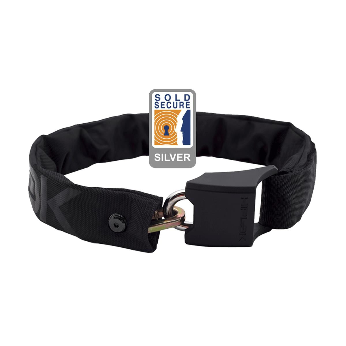 HIPLOK ORIGINAL V1.5 CHAÎNE ANTIVOL PORTABLE 8MM X 90CM - TAILLE 24-44 POUCES (ARGENT VENDU SÉCURISÉ)