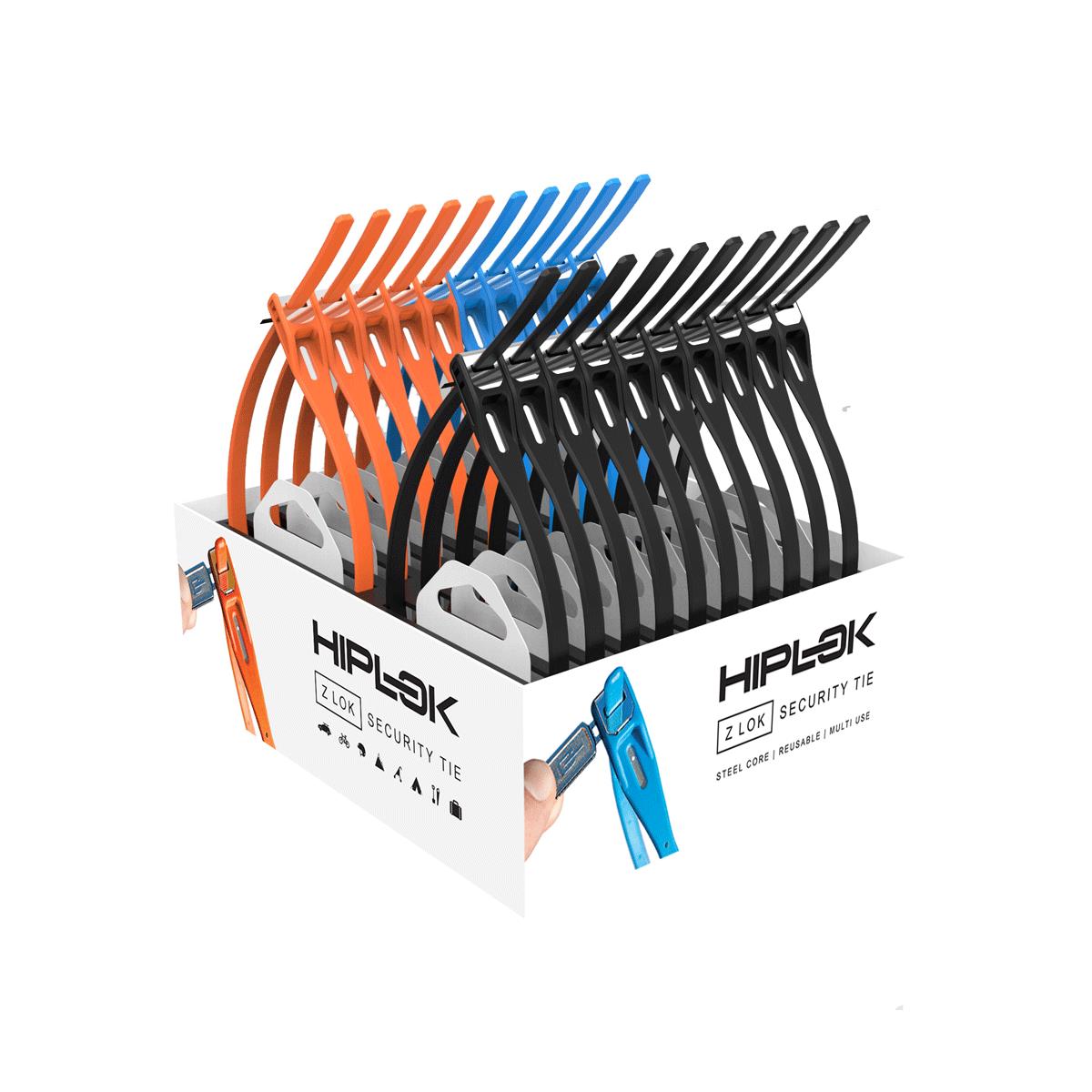 CRAVATE RÉUTILISABLE BLINDÉE HIPLOK Z-LOK (BOÎTE DE 20)