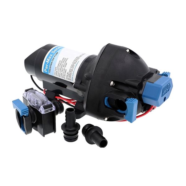 Pompe de distribution d'eau douce Jabsco Par-Max 3 (12 V / 11 LPM / 40 PSI)