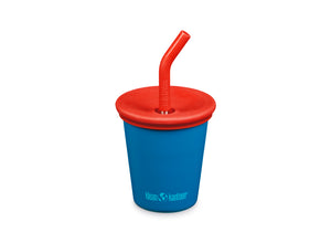 Klean Kanteen Kid Cup w/ Straw 296ml - Mykonos Blue