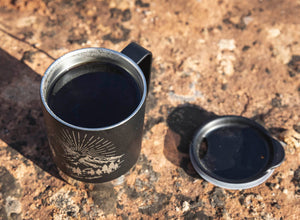 Klean Kanteen Insulated Camp Mug 355ml - Mountain - Black