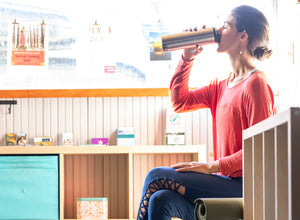 Klean Kanteen Insulated TKWide w/ Café Cap 592ml - Brushed Stainless