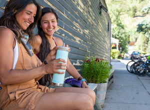 Klean Kanteen Insulated TKWide w/ Twist Cap 592ml - Blue Tint