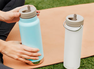 Klean Kanteen Insulated TKWide w/ Twist Cap 946ml - Blue Tint