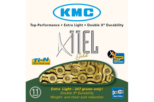 KMC X11 Extra Light - Gold (KMC11ELG)