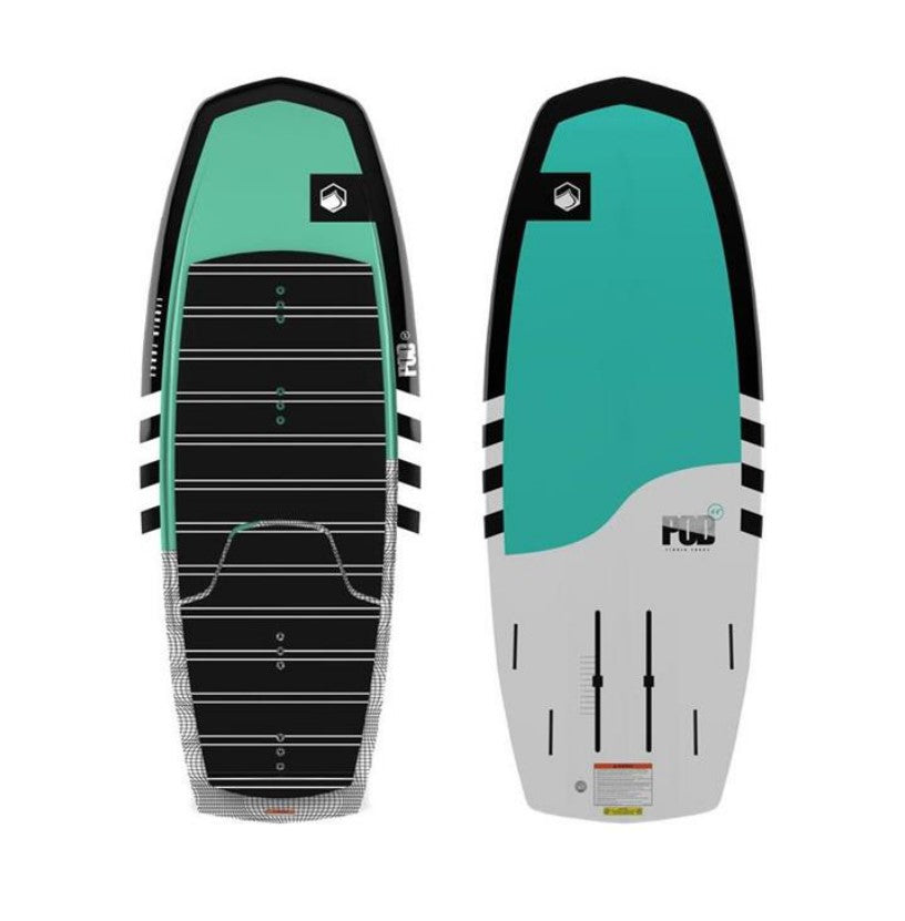 LIQUID FORCE POD FOIL BOARD – WEISS TÜRKIS SCHWARZ
