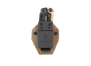 Étui Kydex Clip & Carry : Leatherman MUT - Fibre de carbone marron