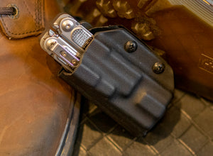 Étui Kydex Clip & Carry : Leatherman FREE P4 - Noir