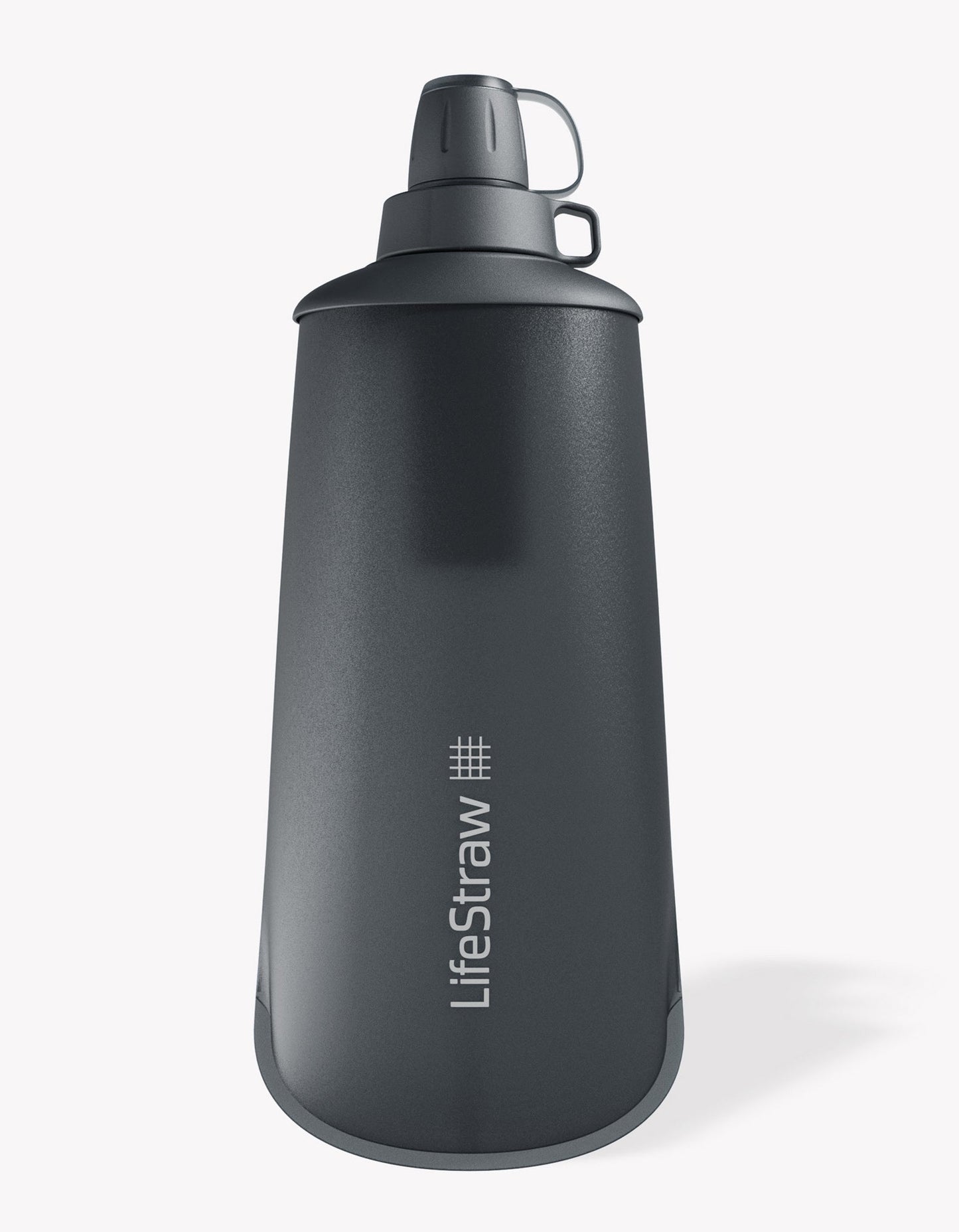 Bouteille souple LifeStraw Peak Series 1L - Gris Montagne Foncé