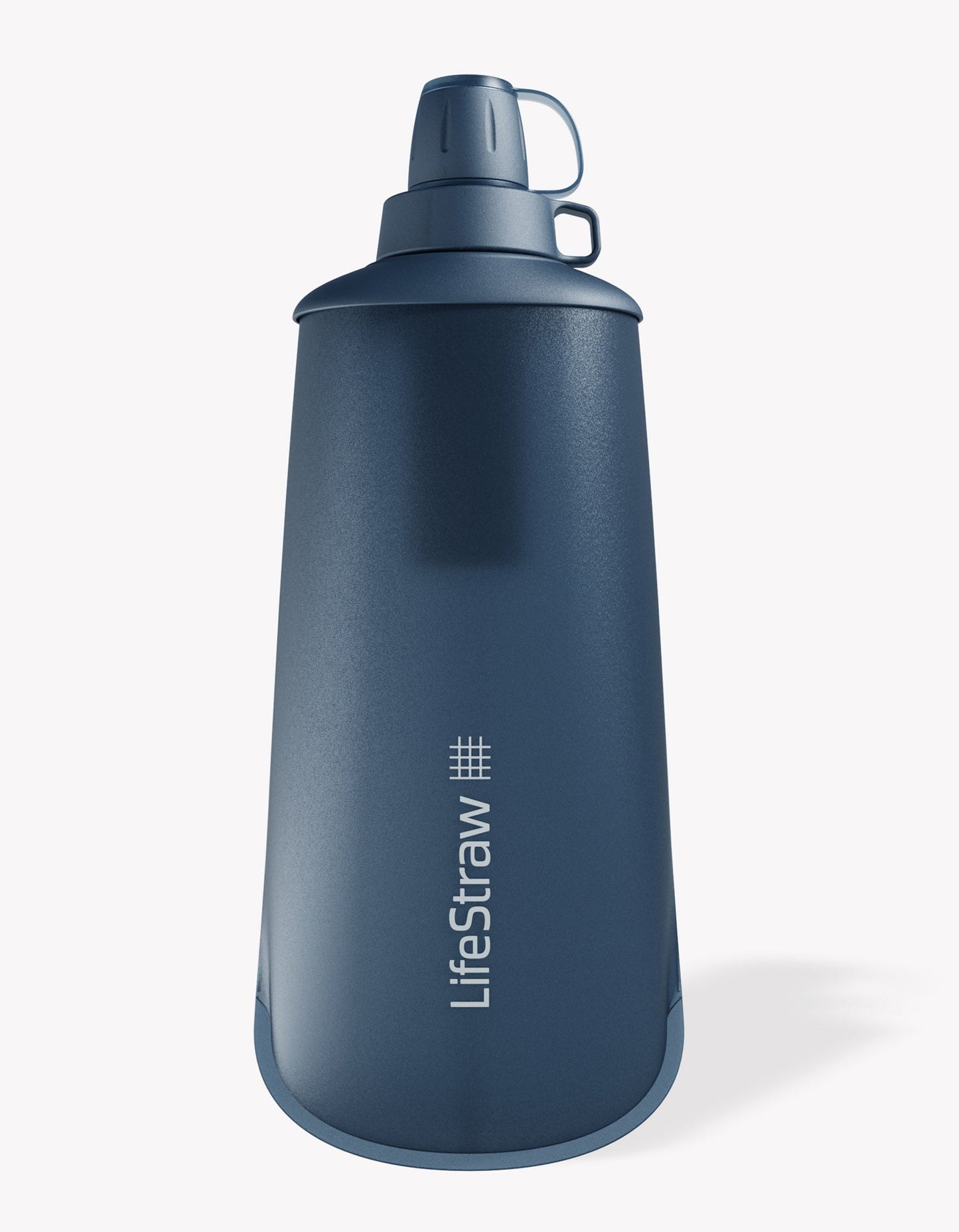 Bouteille souple LifeStraw Peak Series 1 L - Bleu montagne