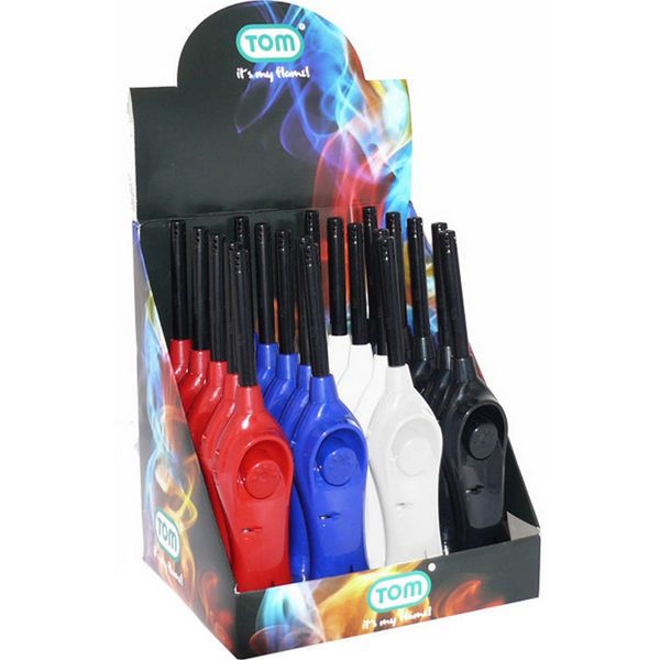 Boîte de présentation d'allumettes à gaz rechargeables de 20