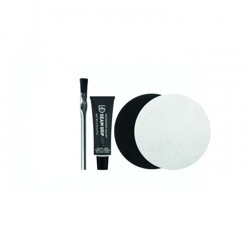 Kit de réparation Seam Grip + WP Field, tube de 7 g, 1 x transparent et 1 x patch noir 10592